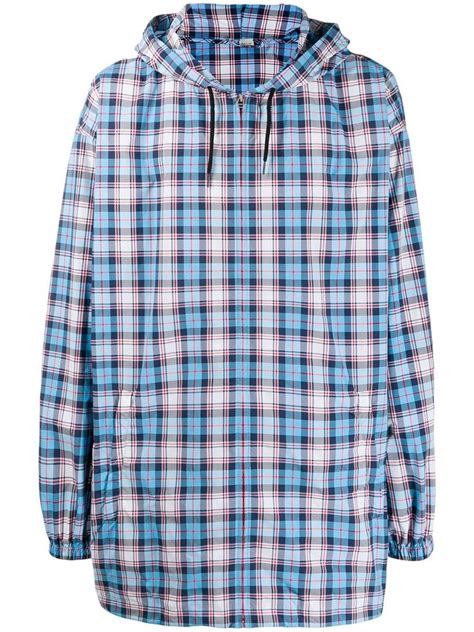 gucci checked hooded jacket|Gucci jacket cheap.